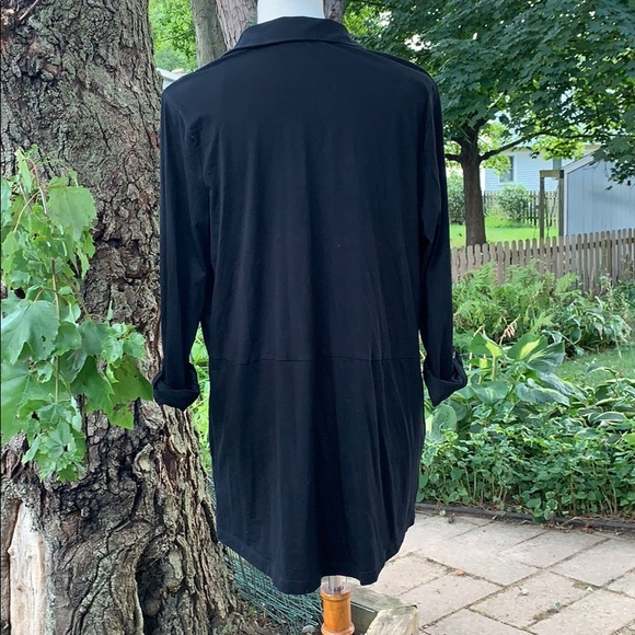 🌻J Jill Black Button Down Top🌻 - Picture 2 of 4